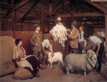 喬治 蘭伯特 Weighing the Fleece 喬治 蘭伯特 Weighing the Fleece